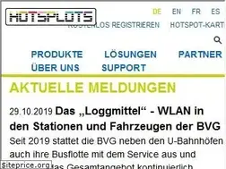 Sites similar to hotsplots.de