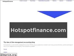 Sites similar to hotspotfinance.com