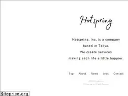 Sites similar to hotspring-inc.jp