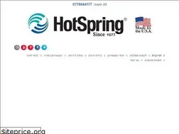 Sites similar to hotspring.co.il