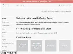 Sites similar to hotspringsupply.com
