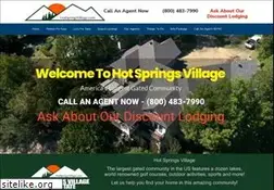 Sites similar to hotspringsvillage.com