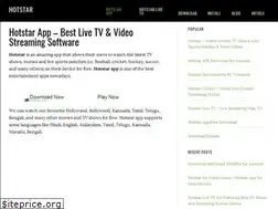 Sites similar to hotstarapp.net