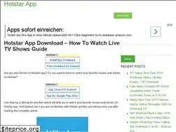 Sites similar to hotstarappdownloads.com