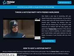 Sites similar to hotstarparty.live