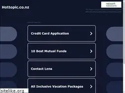 Sites similar to hottopic.co.nz