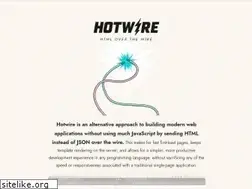 Sites similar to hotwire.dev