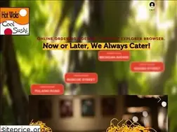 Sites similar to hotwokscoolsushi.com