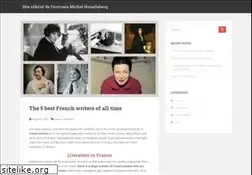 Sites similar to houellebecq.info