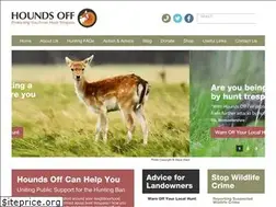 Sites similar to houndsoff.co.uk