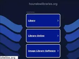 Sites similar to hounslowlibraries.org