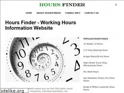 Sites similar to hoursfinder.com
