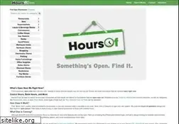 Sites similar to hoursof.com