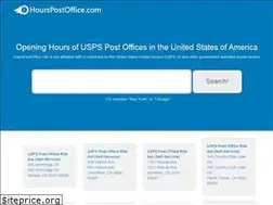 Sites similar to hourspostoffice.com