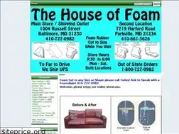 Sites similar to house-of-foam.com