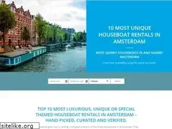 Sites similar to houseboat-rental-amsterdam.com