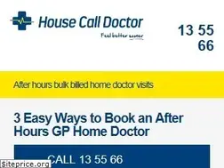 Sites similar to housecalldoctor.com.au