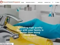 Sites similar to housecleanersingapore.com