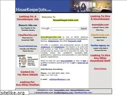 Sites similar to housekeeperjobs.com