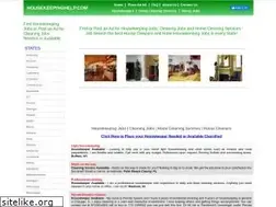Sites similar to housekeepinghelp.com