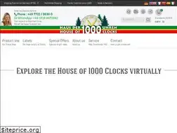 Sites similar to houseof1000clocks.de