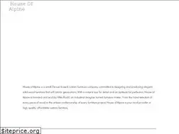 Sites similar to houseofalpine.com