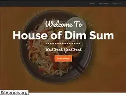 Sites similar to houseofdimsumca.com