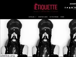 Sites similar to houseofetiquette.com