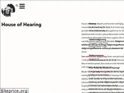 Sites similar to houseofhearing.dk