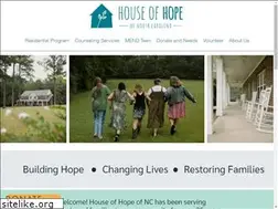 Sites similar to houseofhopeofnc.com