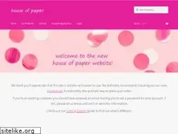 Sites similar to houseofpaper.com.au