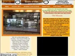 Sites similar to houseofpies.com