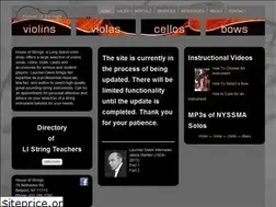 Sites similar to houseofstringsny.com