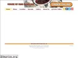 Sites similar to houseofxiandumpling.com