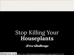 Sites similar to houseplantacademy.com