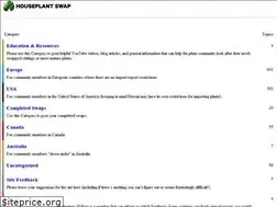 Sites similar to houseplantswap.com