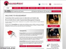 Sites similar to houses4rent.co.za