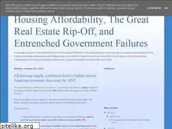 Sites similar to housingaffordability.blogspot.com