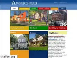 Sites similar to housingpolicy.org