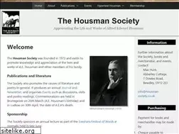 Sites similar to housman-society.co.uk
