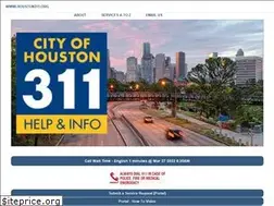 Sites similar to houston311.org