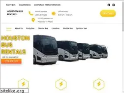 Sites similar to houstonbusrental.com