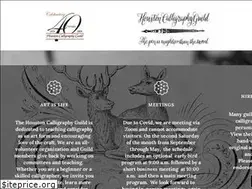 Sites similar to houstoncalligraphyguild.org
