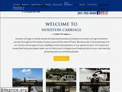Sites similar to houstoncarriage.com