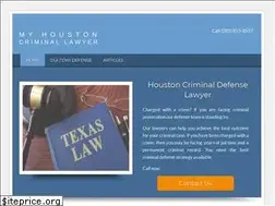 Sites similar to houstoncriminalattorney.us