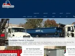 Sites similar to houstondumpstersinc.com
