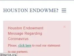 Sites similar to houstonendowment.org