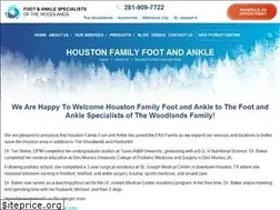 Sites similar to houstonfamilyfootandankle.com