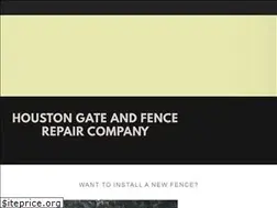 Sites similar to houstongateandfencerepair.com