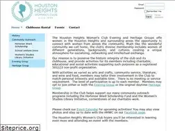 Sites similar to houstonheightswomansclub.com